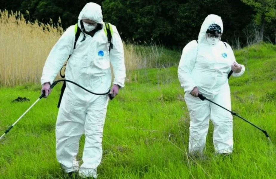 ФОТО Обработка от клещей в Богатых Сабах